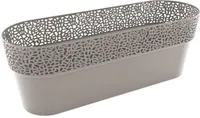 LILLEPOTT ROSA OVAALNE M 12,9CMX38CMX13,5CM TUMEHALL