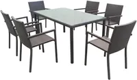 AIAMÖÖBEL BASIC LAUD+6 TOOLI, PRUUN