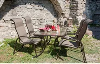 LAUD MONTREAL 152,5X96,5XH71CM, PRUUN