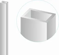DUŠINURGA UKSEPROFIIL DURASAN SMART K 195CM