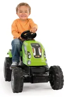 TRAKTOR SMOBY KÄRUGA ROHELINE