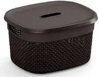 KORV KIS FILO S CHOCOLATE BROWN 27X22X15CM