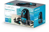TOLMUIMEJA SENCOR SVC684TQ 750W ECO MUST/TÜRKIIS