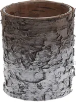 KÜÜNAL KLAASIS PRUUN VALGEGA 6,8X6,8X8,4CM 