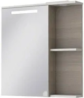 PEEGELKAPP SOFIA NOVA 75X15X81,5CM VALGUSTIGA VALGE/TAMM