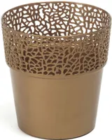 LILLEPOTT ROSA D.11,5/H.12,2CM PRONKS PLASTIK
