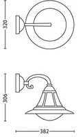 FASSAADIVALGUSTI PHILIPS PROVENCE 23W E27 1570LM IP44 
