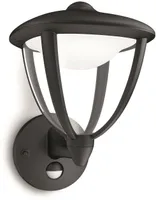 FASSAADIVALGUSTI PHILIPS ROBIN SENSORIGA MUST 4,5W LED 430LM IP44