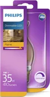 LED LAMP CLASSIC 5-35W BA35 E14 GOLD DIM PHILIPS