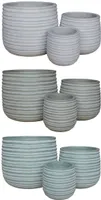 LILLEPOTT 370X370X315MM VALGE-HALL-ROHELINE