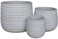 LILLEPOTT 370X370X315MM VALGE-HALL-ROHELINE