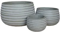 LILLEPOTT 375X375X240MM VALGE-HALL-ROHELINE
