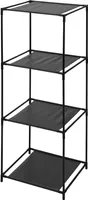 KOLMENE RIIUL 345X345X1040MM METALL/TEKSTIIL