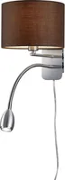 SEINALAMP HOTEL 1XE14 40W + 3,2W LED PRUUN