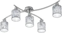 LAELAMP GARDA 5XE14 HÕBE