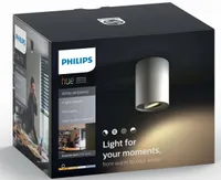 KOHTVALGUSTI PHILIPS 5,5W LED PILLAR VALGE HUE