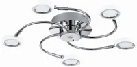 LAELAMP TRIO TURNER 5X4,2W 400LM KROOM