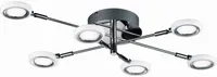 LAELAMP TRIO TURNER 6X4,2W 400LM KROOM