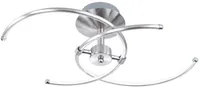 LAELAMP TRIO POLYDOR 2X6W 600LM MATT NIKKEL