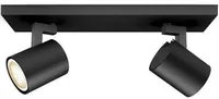 KOHTVALGUSTI RUNNER 2X5,5W LED 500LM PULT HUE MUST