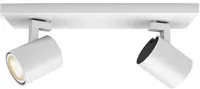 KOHTVALGUSTI RUNNER 2X5,5W LED 500LM PULT HUE VALGE