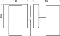 KOHTVALGUSTI BURATTO 5,5W 250LM HUE VALGE