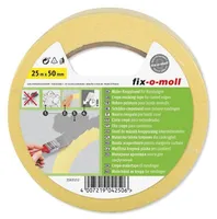 KUMERA SERVAGA MAALRITEIP FIX-O-MOLL 50MMX25M KOLLANE