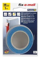 TEKSTIILTEIP FIX-O-MOLL 38MMX5M SININE