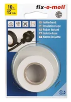 ISOLATSIOONITEIP FIX-O-MOLL 15MMX10M VALGE