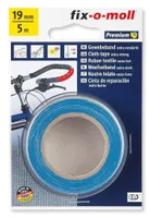 TEKSTIILTEIP FIX-O-MOLL 19MMX5M SININE