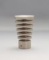 KARDINAPUU OTSIK "WIEZA" Ø19MM SATIIN NIKKEL 2TK