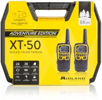 KÄSIRAADIOSAATJA MIDLAND XT50 ADVENTURE 700MAH NIMH 2TK