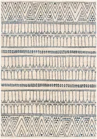 VAIP 4LIVING FOLK 133X195 SININE/VALGE