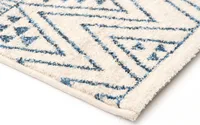 VAIP 4LIVING FOLK 133X195 SININE/VALGE