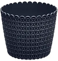 LILLEPOTIÜMBRIS NIFLY Ø16CM PROSPERPLAST GRAFIIT PLASTIK