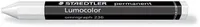 KRIIT LUMOCOLOR OMNIGRAPH STAEDTLER PERMANENTNE VALGE