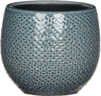 LILLEPOTIÜMBRIS MICA DECORATIONS GABRIEL H12XØ14CM SININE