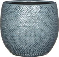 LILLEPOTIÜMBRIS MICA DECORATIONS GABRIEL H16XØ18CM SININE