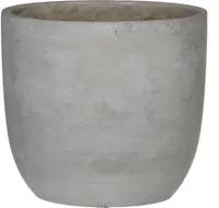 LILLEPOTIÜMBRIS MICA DECORATIONS CLIFF H18XØ19,5CM BEEŽ
