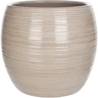 LILLEPOTIÜMBRIS MICA DECORATIONS LOOMY H26XØ28CM KREEMIKAS