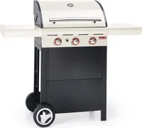 GAASIGRILL BARBECOOK 'SPRING 300 CREME' 133X57X115CM