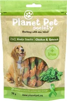 LEMMIKLOOMA 2IN1 MAIUS KOERALE PLANET PET SOCIETY KANA-SPINAT 70G