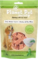 LEMMIKLOOMA 2IN1 MAIUS KOERALE PLANET PET SOCIETY KANA-RIISI PALA 80G