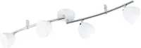 KOHTVALGUSTI CALVOS LED EGLO 4X6W 2000LM VALGE 