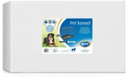 LEMMIKLOOMA PUUR 2 UST JA PLASTIKALUS DUVO+ 123X77X83CM MUST XXL