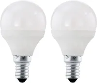LED LAMP 4W E14 G45 3000K 320LM 2TK PAKIS EGLO
