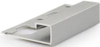 PLAADILIIST J-PROFIIL ARCANSAS 12,5X27X1000MM ANODEERITUD ALUMIINIUM