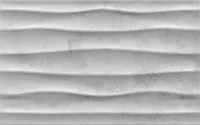 KERAAMILINE SEINAPLAAT VITRA COZY WHITE L WAVE DEC 25X40CM MATT 1M² PAKIS