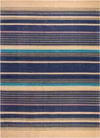 VAIP 4LIVING NAVY STRIPE 80X200CM SININE