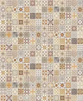 NIISKUSKINDEL SEINAKATE SINTRA DECORATION MOSAIIK ORANŽ/PRUUN 0,53X10,5M
